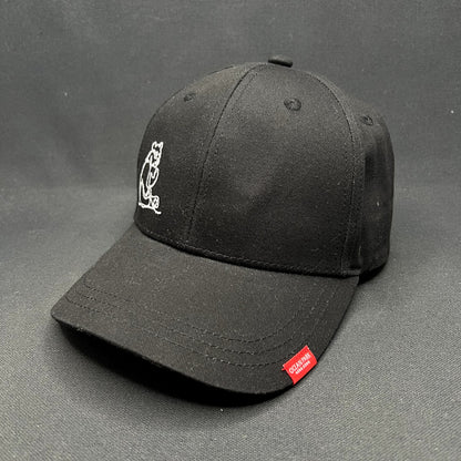 Ocean Park Hong Kong Panda Strapback Hat Black Embroidered Souvenir Cap