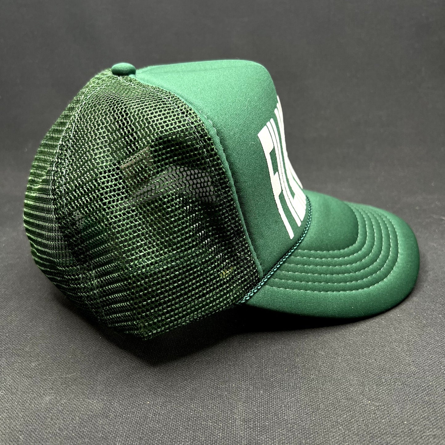 Vintage FILM CREW Green Mesh Trucker Snapback Hat Nissun Cap
