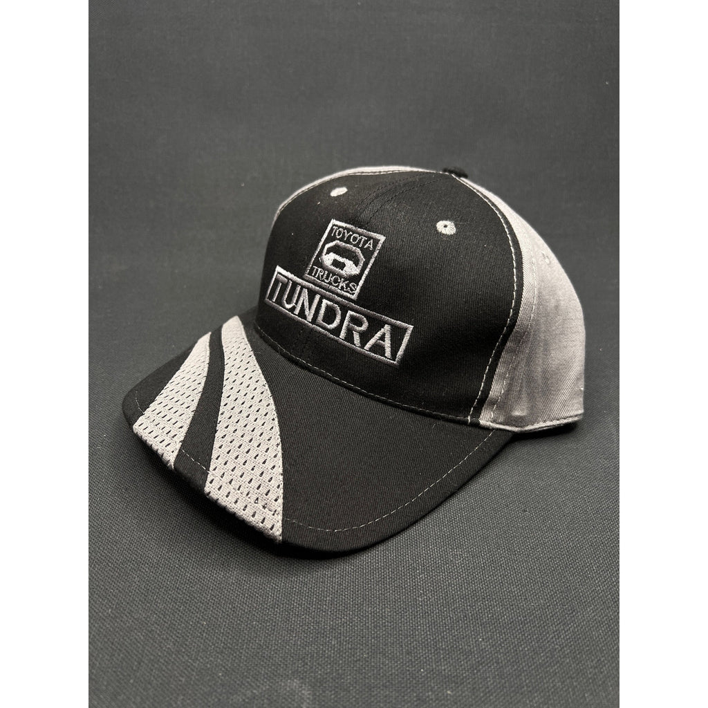 Toyota Tundra Trucks Hat – Black & Gray Embroidered Cap (Cobra / Structured Fit)