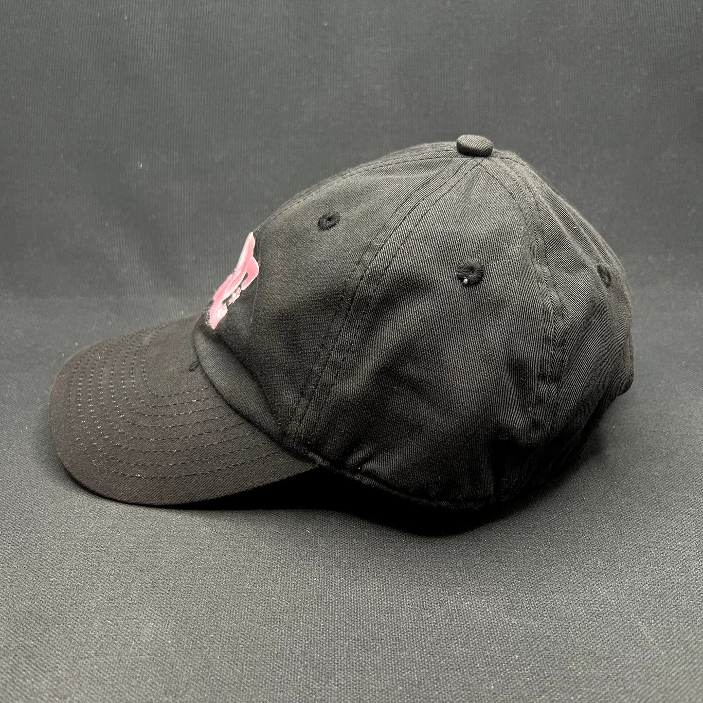DC Shoes Logo Strapback Hat Black Pink Cotton Skate Streetwear Cap OS