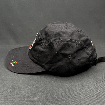 Akomplice Clothing Strapback Hat Black Crest Patch Streetwear Cap