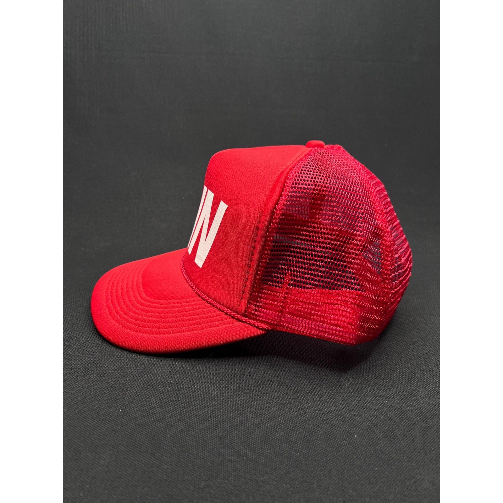 AVN Trucker Hat Classic Red Foam Front Mesh Snapback Adult Video News Promo Cap