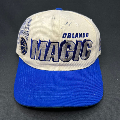 Vintage Orlando Magic Shadow Snapback Sports Specialties NBA Hat See Description