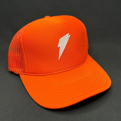 Gatorade Lightning Bolt Trucker Hat Snapback Orange OTTO Cap
