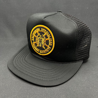 Vintage California Specialized Training Institute Trucker Hat