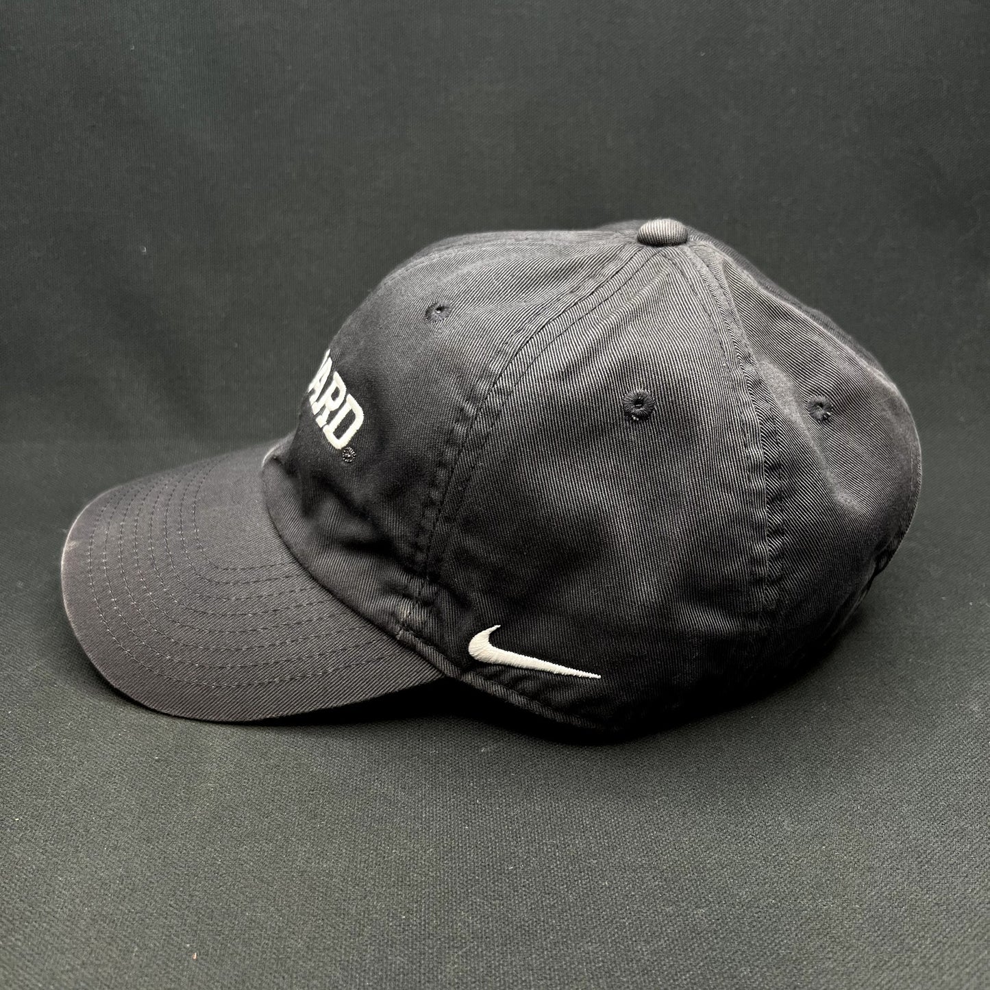 Nike Harvard University Club Strapback Hat Gray Adjustable Campus College M/L