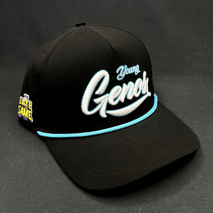 The Late Game Cast Crew Young Genos Snapback Hat Black GSW