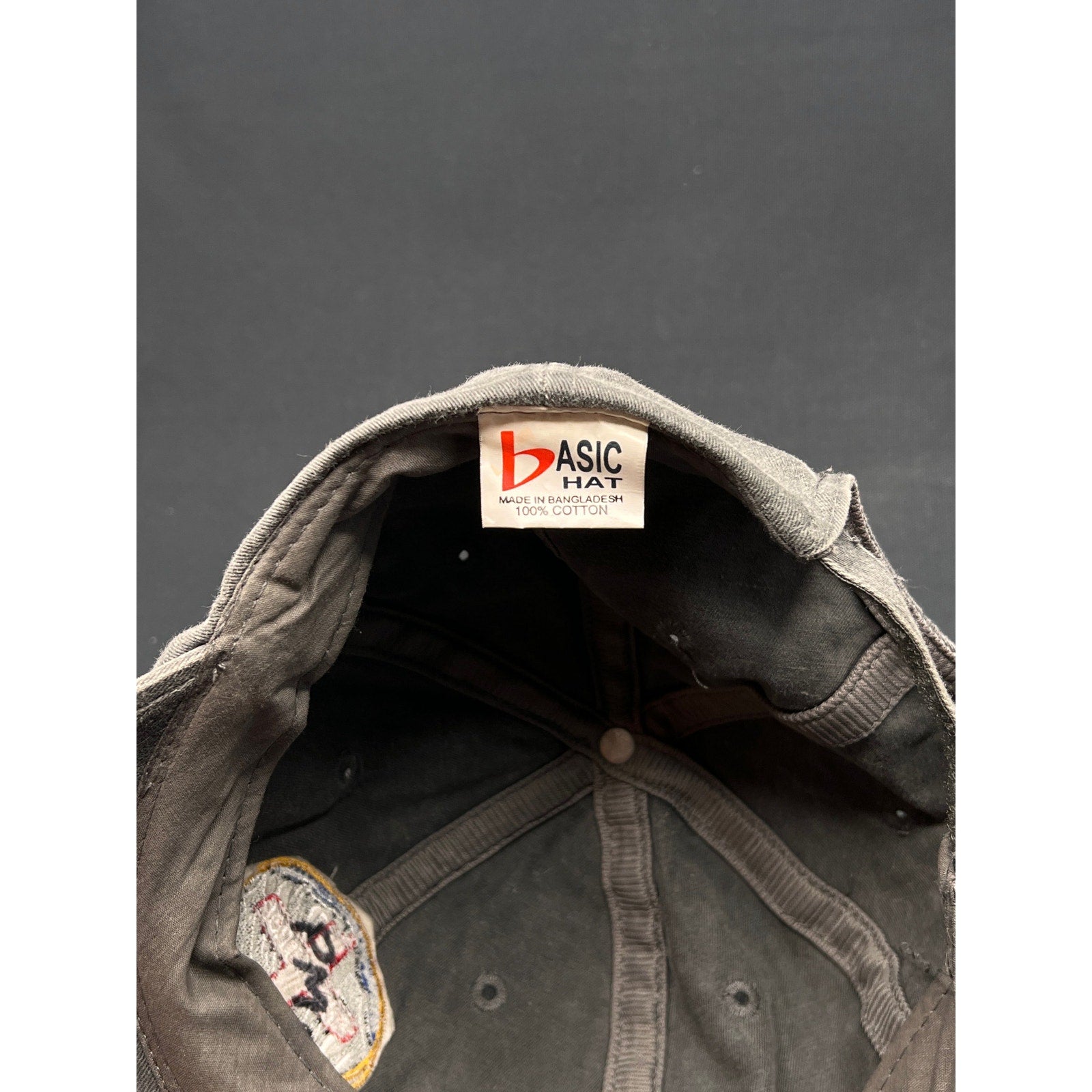 Vintage Highland Ski Patrol Washed Black Dad Hat – 100% Cotton Strapback