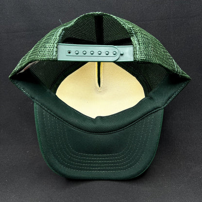 Vintage FILM CREW Green Mesh Trucker Snapback Hat Nissun Cap