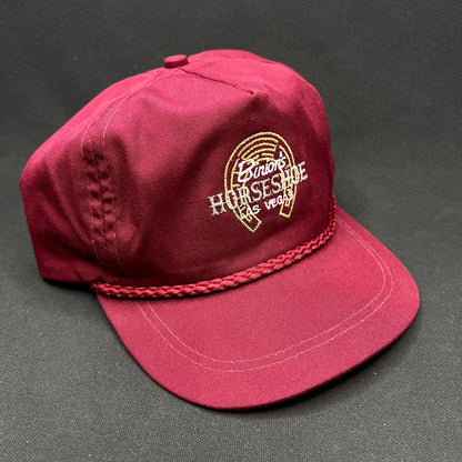 Vintage Binion’s Horseshoe Las Vegas Strapback Hat Casino