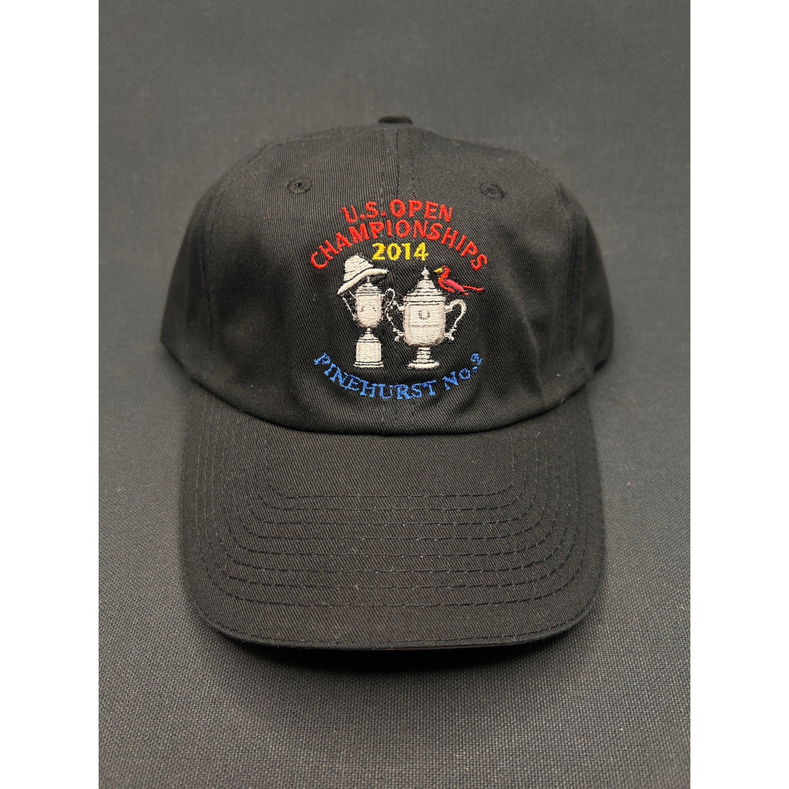 2014 U.S. Open Pinehurst No.2 Hat Official USGA Member Edition Black