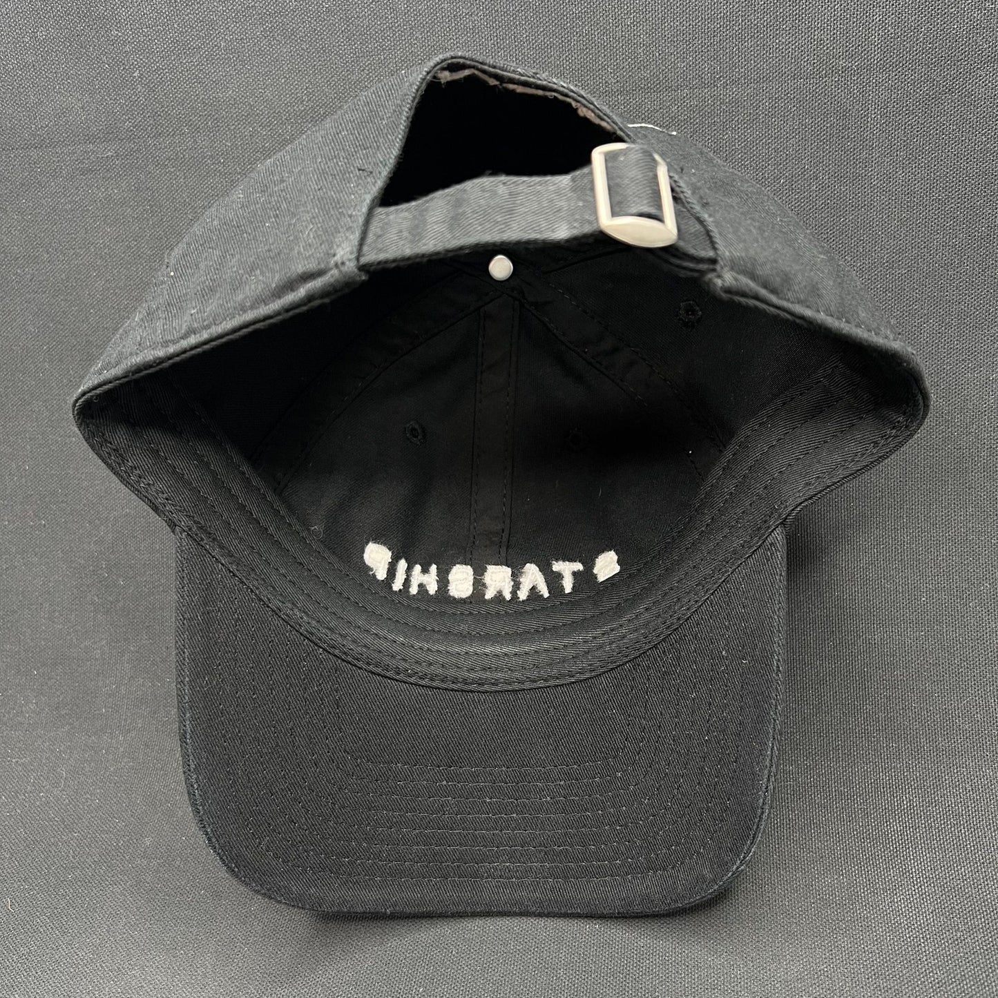 SpaceX Starship Strapback Hat Black Embroidered NASA Space Elon Musk