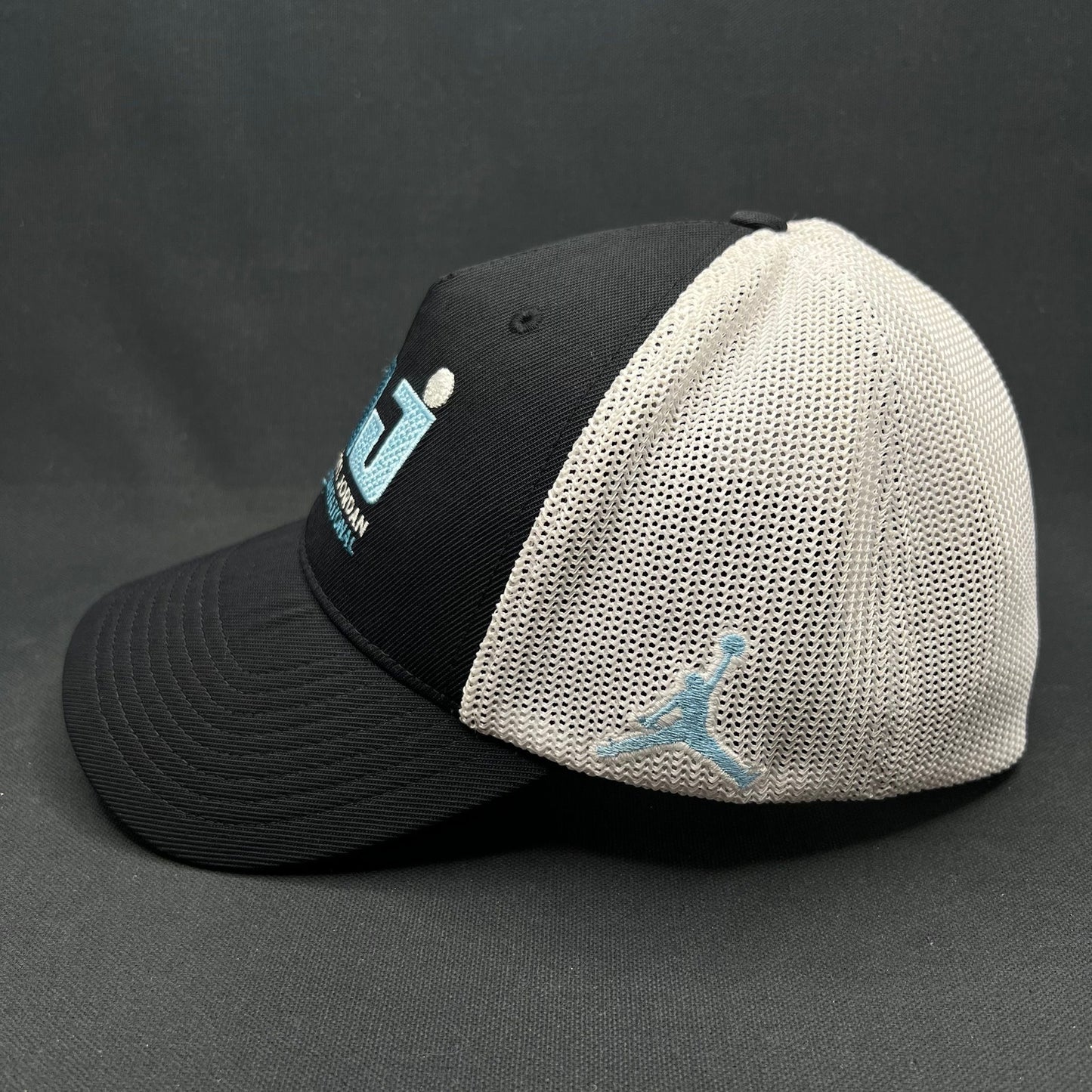 Michael Jordan MJ Invitational Flexfit Mesh Golf Hat Black White