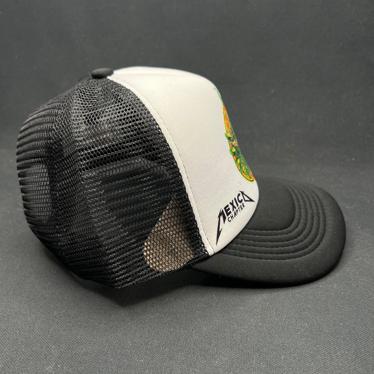 Metallica Mexican Militia Chapter Snapback Trucker Hat Rare Fan Club