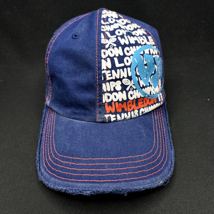 Wimbledon Lawn Tennis Championships Distressed Strapback Hat England
