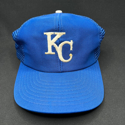 Vintage Kansas City Royals KC Trucker Snapback Hat Taiwan