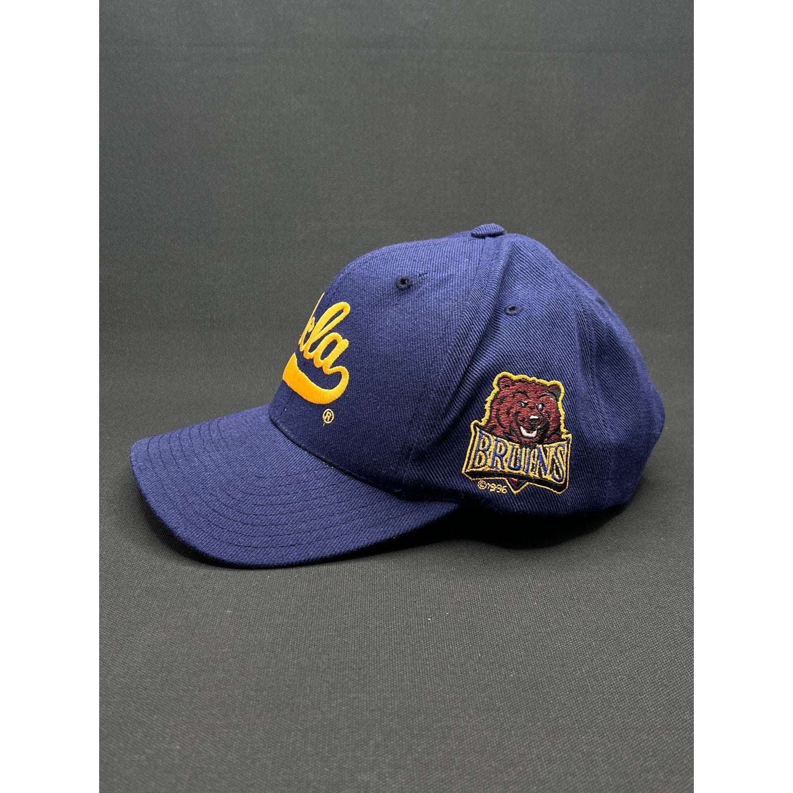 Vintage UCLA Bruins Script Logo Snapback Collegiate Licensed