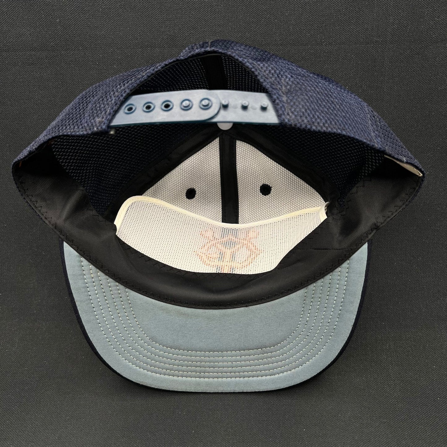 Vintage Yomiuri Giants Snapback Hat Mesh Trucker Japan Baseball Black