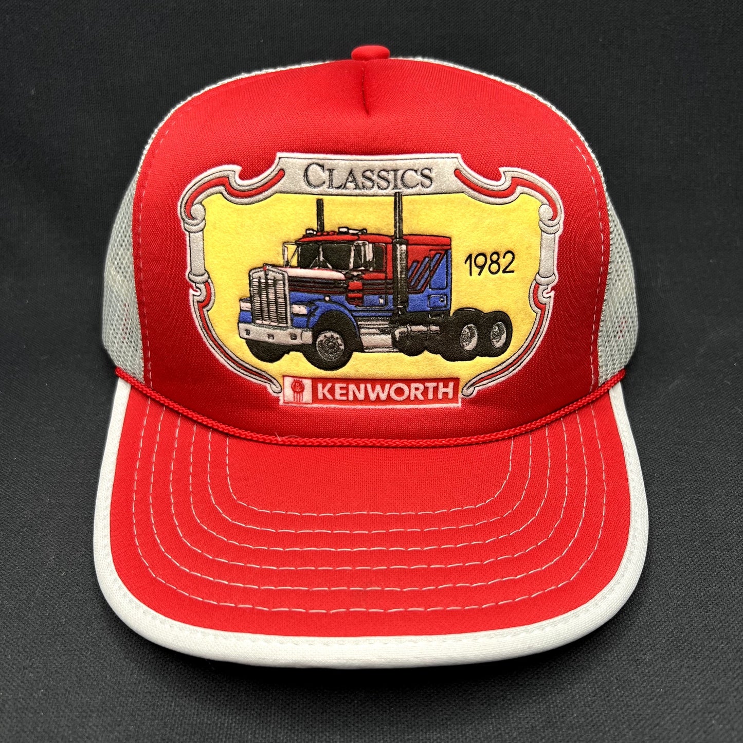 Vintage 90s Kenworth Trucks Trucker Hat Snapback Classics 1982 Peter Cap
