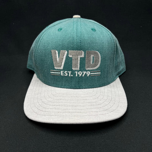 Vintage Aspen Valley Transit Department VTD Snapback Hat California Headwear USA