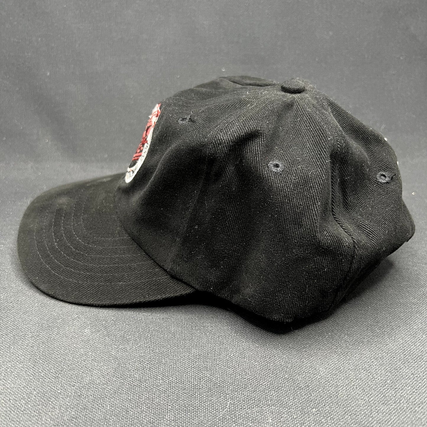 Y2K Aspen Winternational 2000 Chevy Trucks Strapback Ski Hat Black