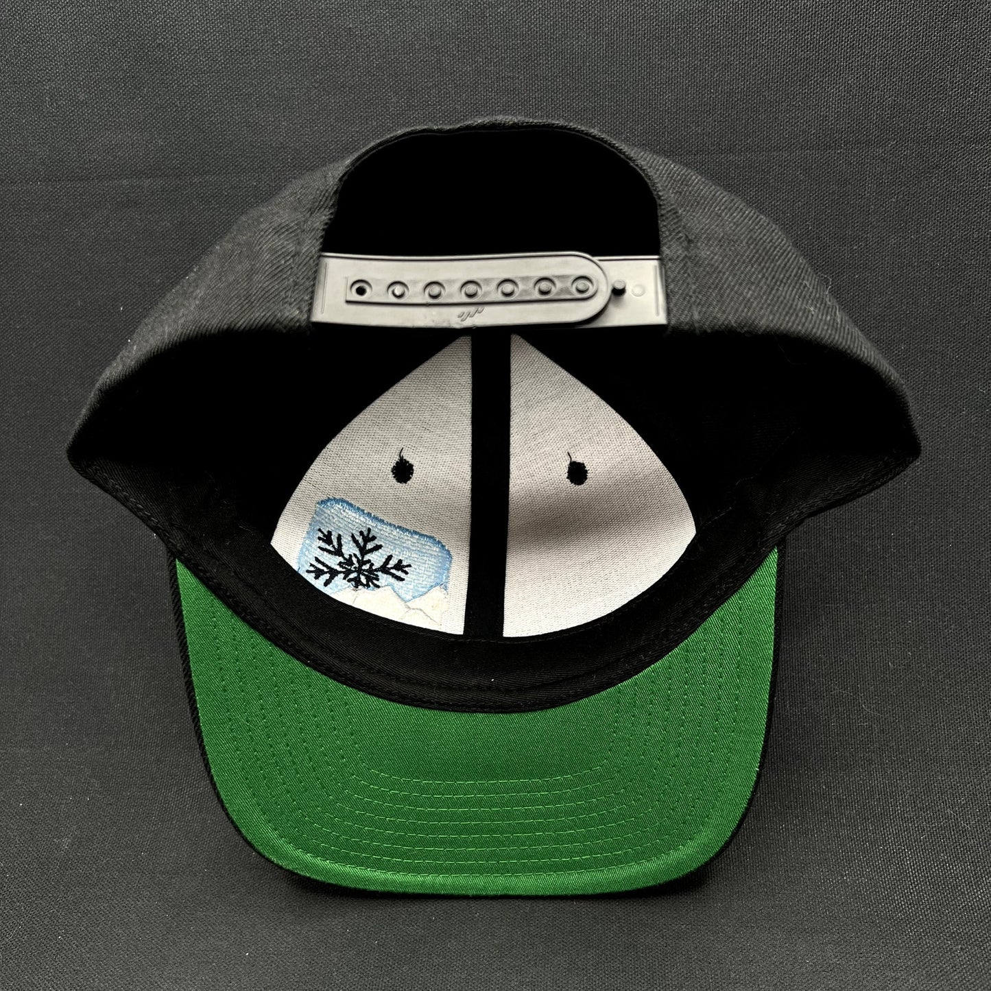 Vintage Aspen Weather App Snapback Hat Yupoong Made in Korea Wool Blend Cap