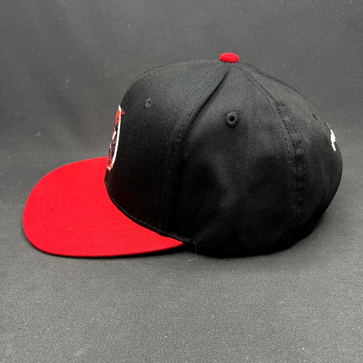 LawBreakers Loot Gaming Snapback Hat Black Red Video Game Cap