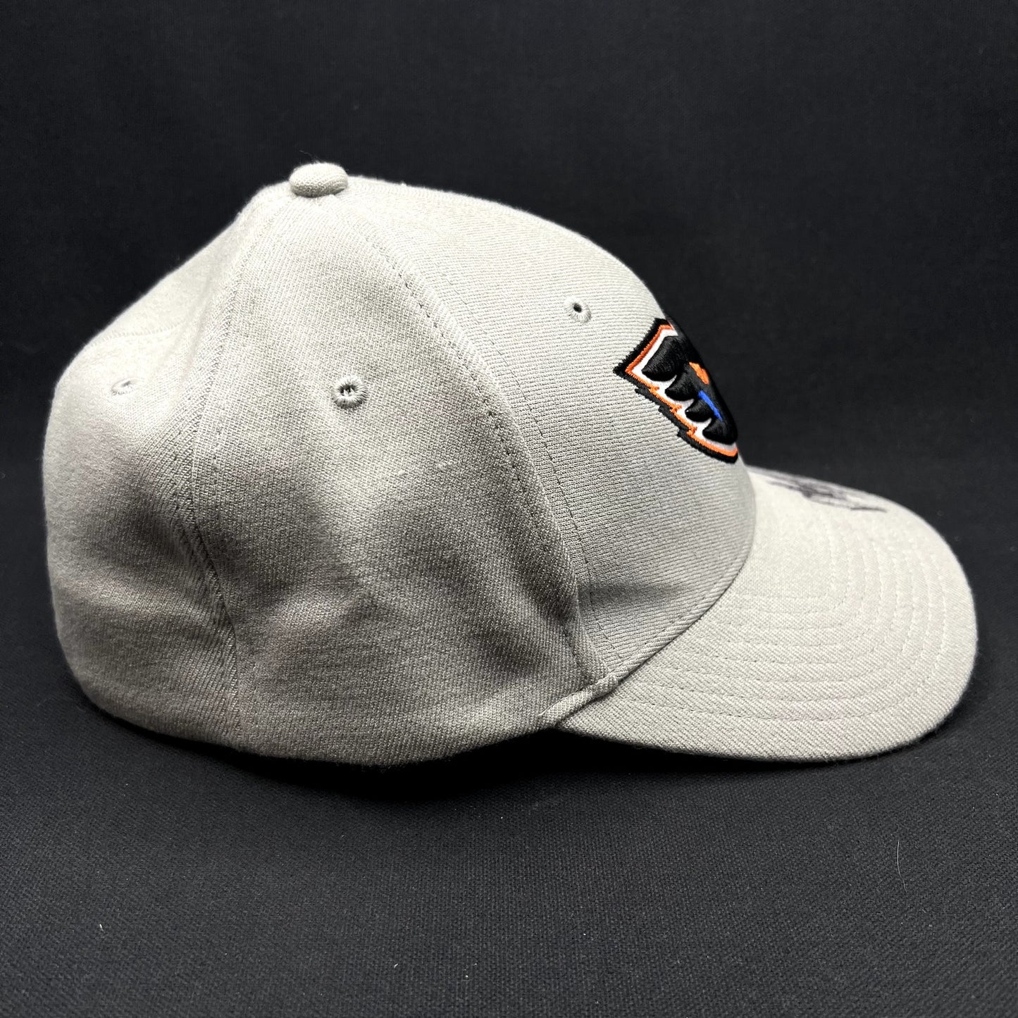 Lehigh Valley Phantoms Signed 47 Brand Stretch Fit Hockey Hat Gray