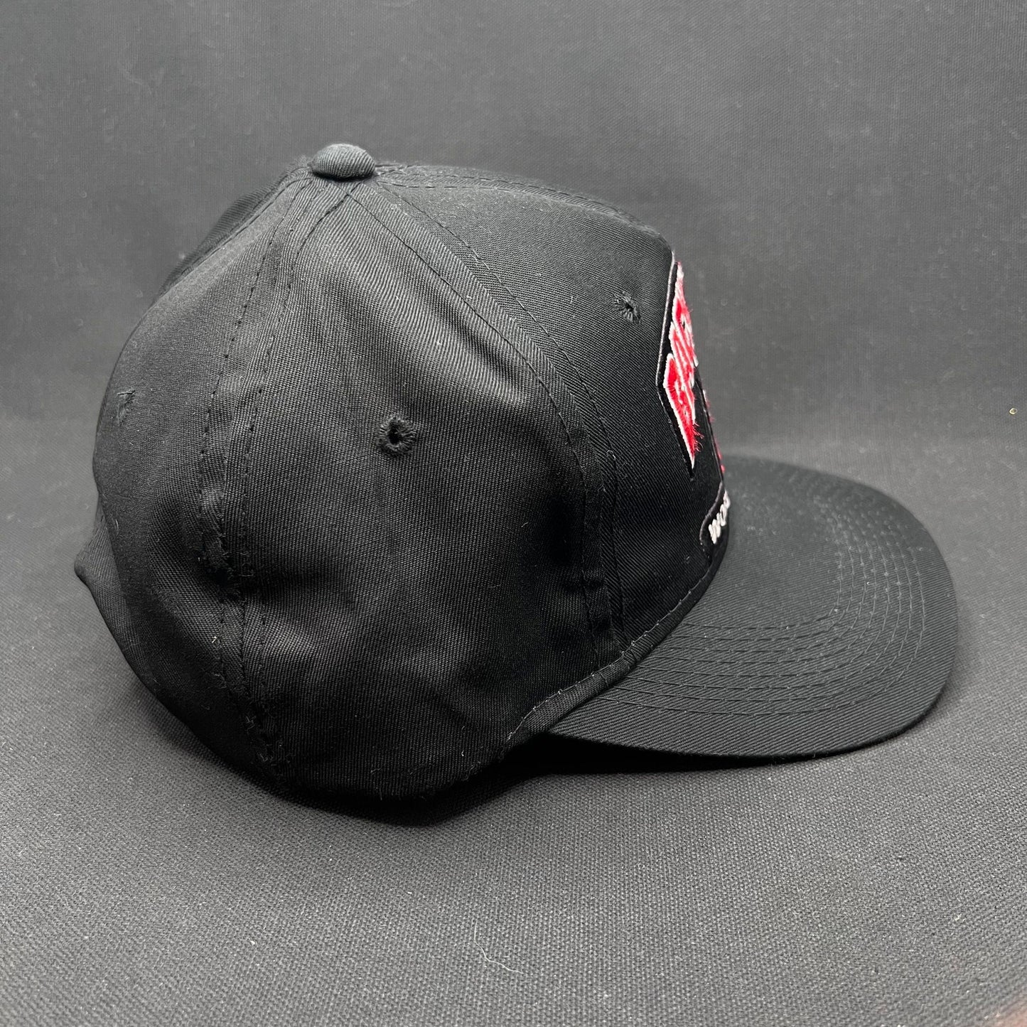 1992 Chicago Bulls Back-to-Back Champions Snapback Signed Stacey King
