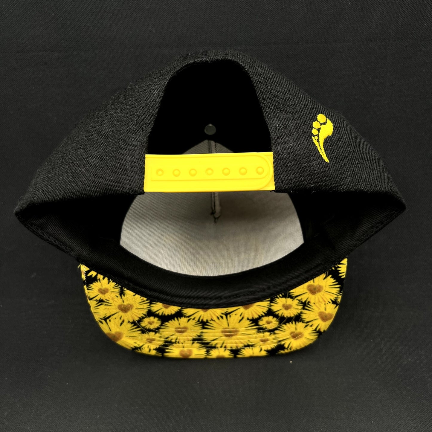 Insomniac EDC Sunflower Brim Snapback Hat Electric Daisy Carnival