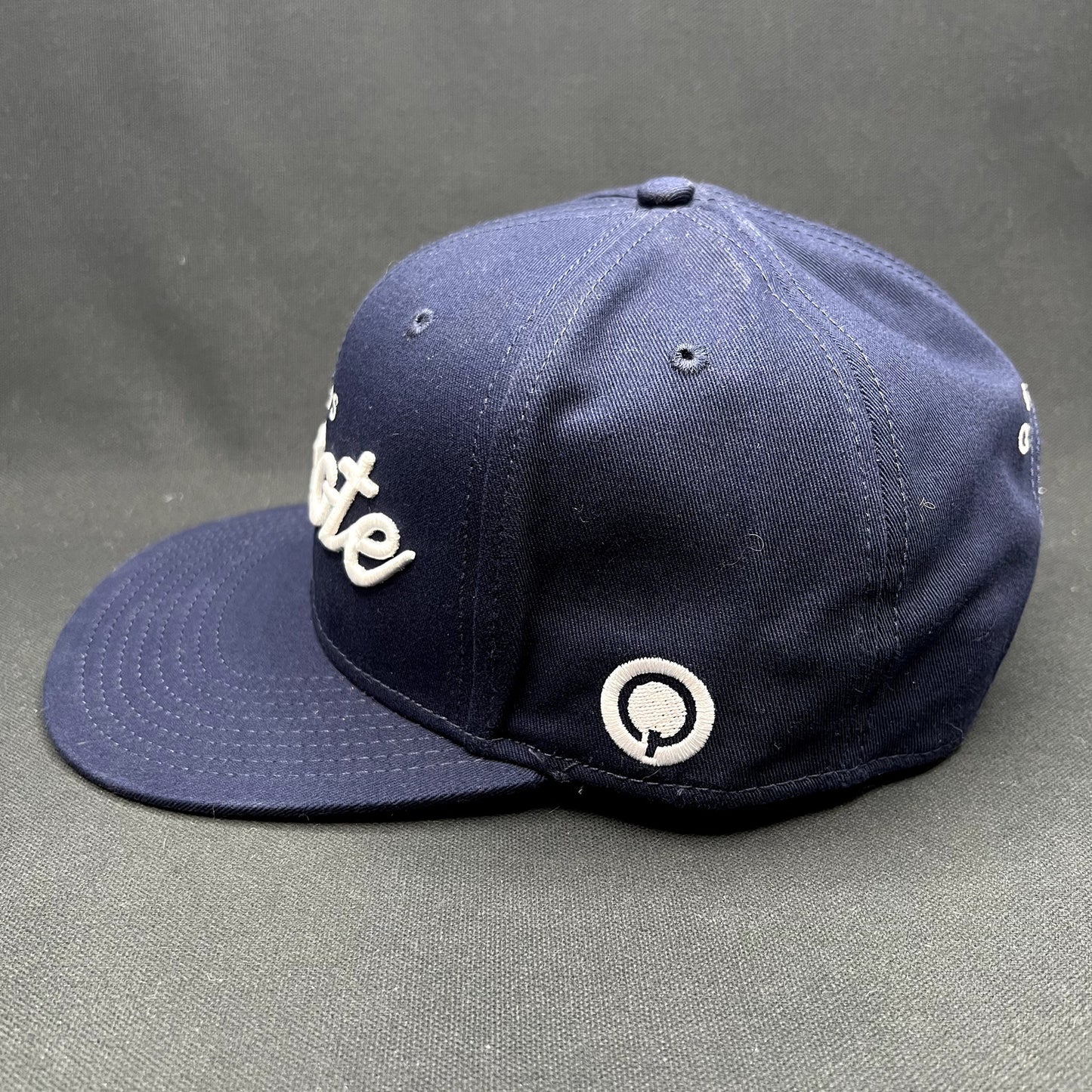 Quixote Studios Los Angeles Snapback Hat Navy Film Production Cap