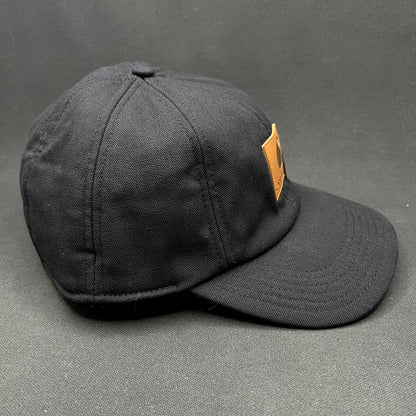 Carhartt Duck Canvas Ear Flap Hat Black Workwear Cap