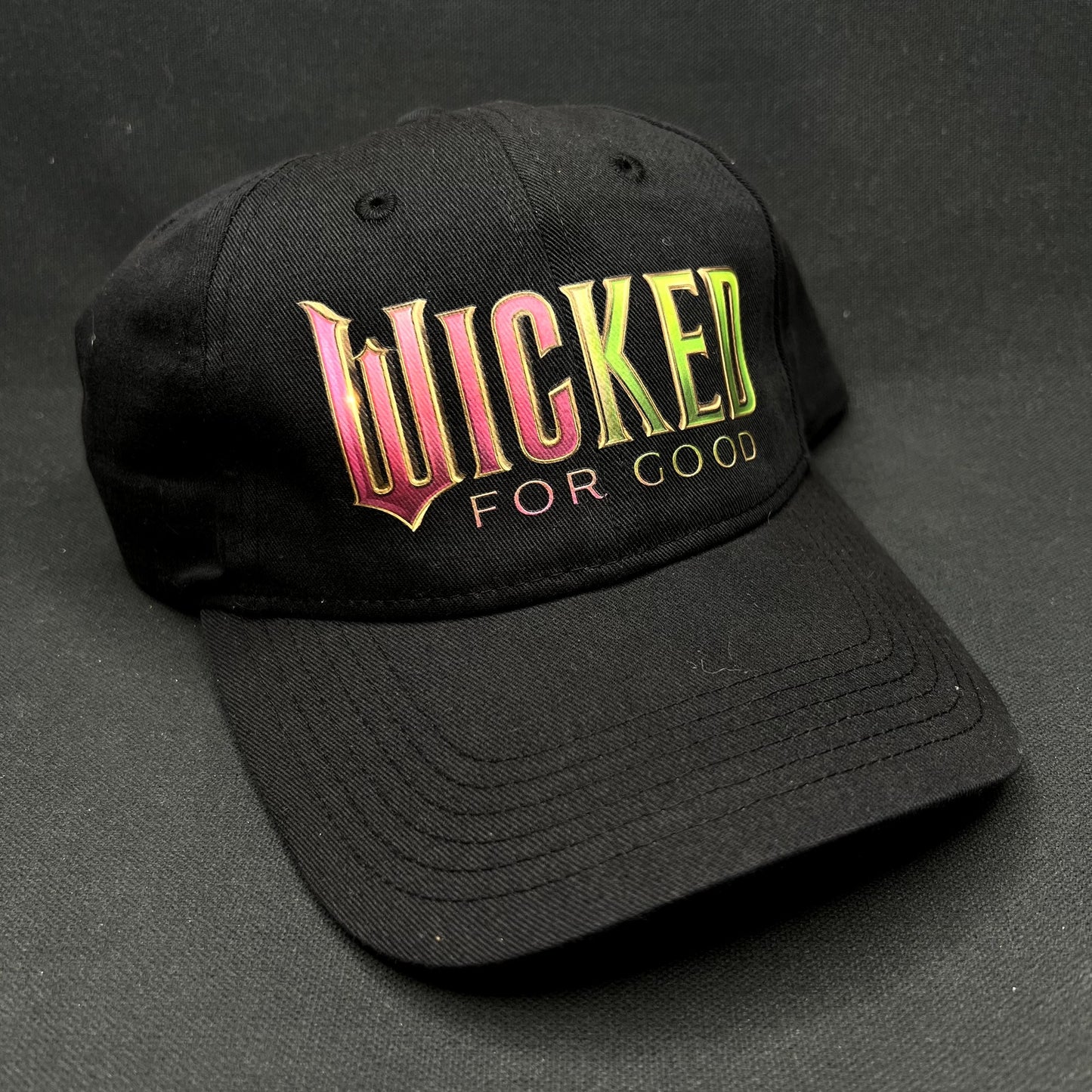 Wicked For Good Strapback Hat Broadway Musical Promo Mega Cap
