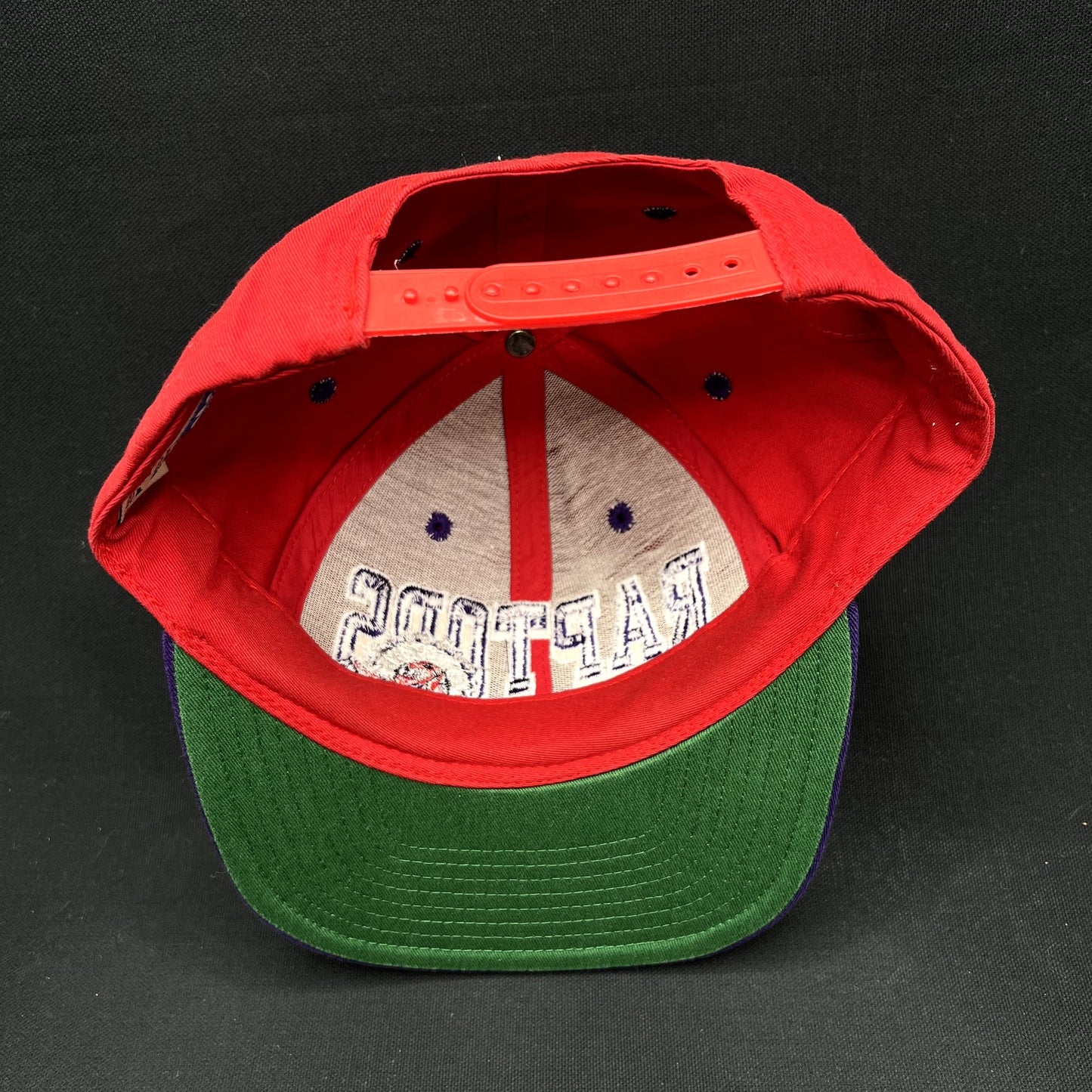 Vintage Toronto Raptors Adidas Hardwood Classics Snapback Hat NBA