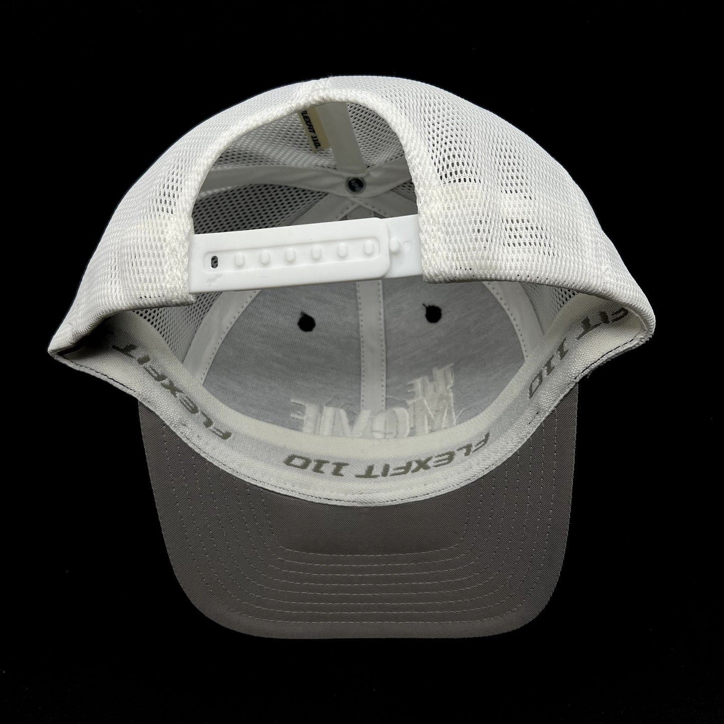 The Movie Guys Flexfit Trucker Snapback Hat Black White Podcast Film Industry
