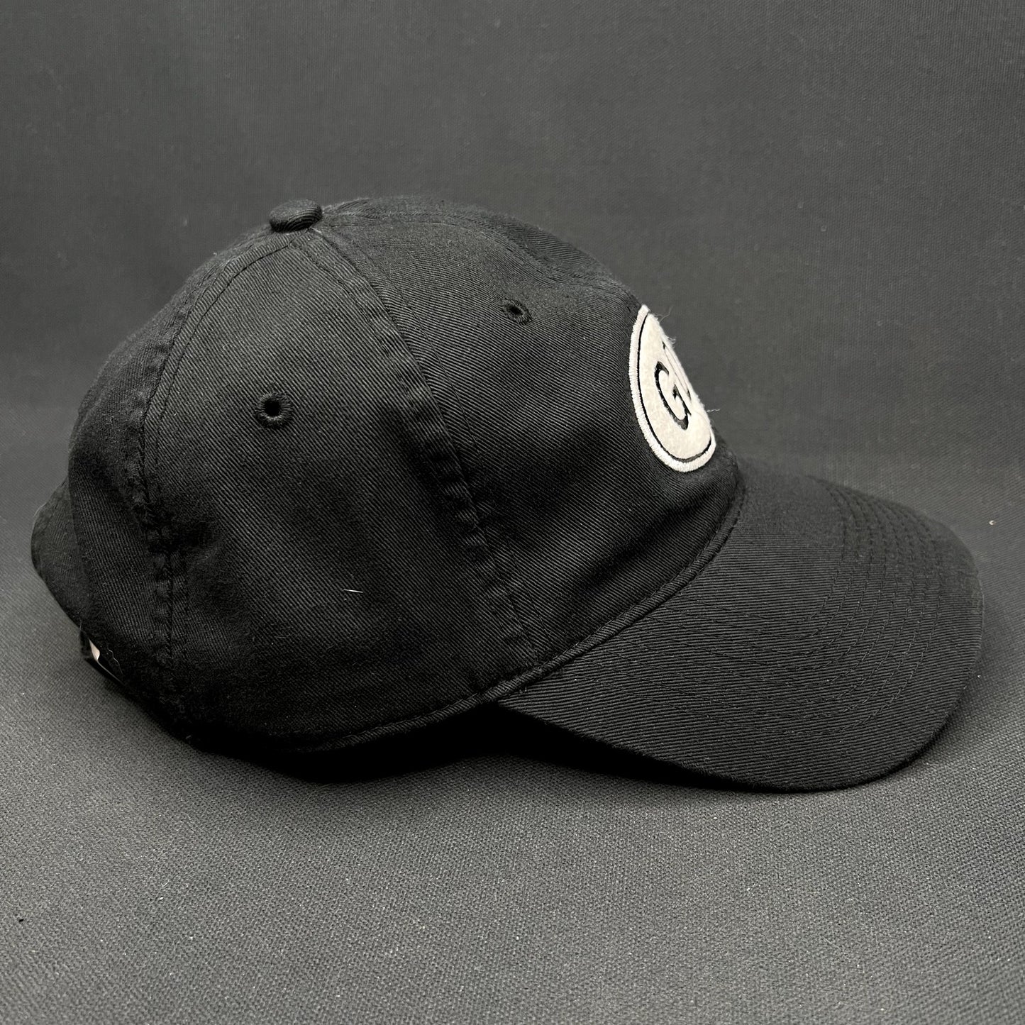 Hatteful Dead GD Logo Liquid Blue Strapback Hat Black
