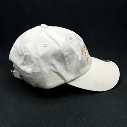 ALBA Palm Beach Strapback Hat White Yupoong Adjustable Cap
