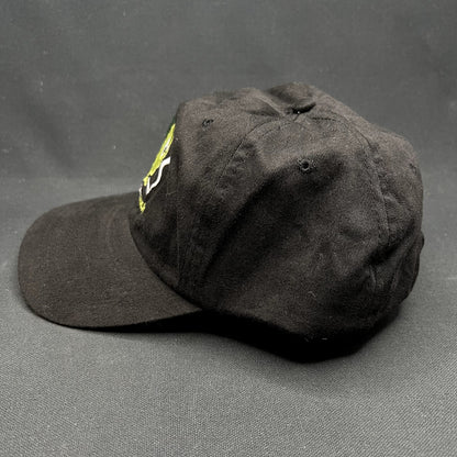 Vintage Smoking Sucks Anti Smoking Snapback Hat Black 90s