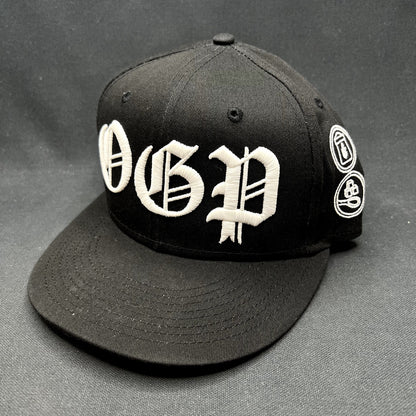 Shortbread Society OGP New Era 9FIFTY Snapback Hat Black White Cap
