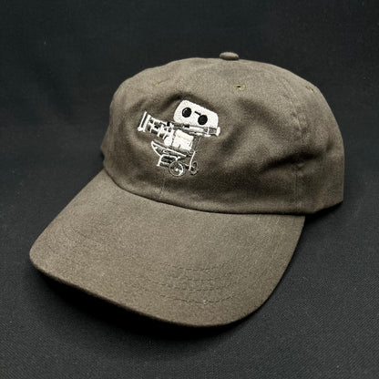 Panavision Hollywood Camera Robot Strapback Hat Movie Crew Film Industry Cap