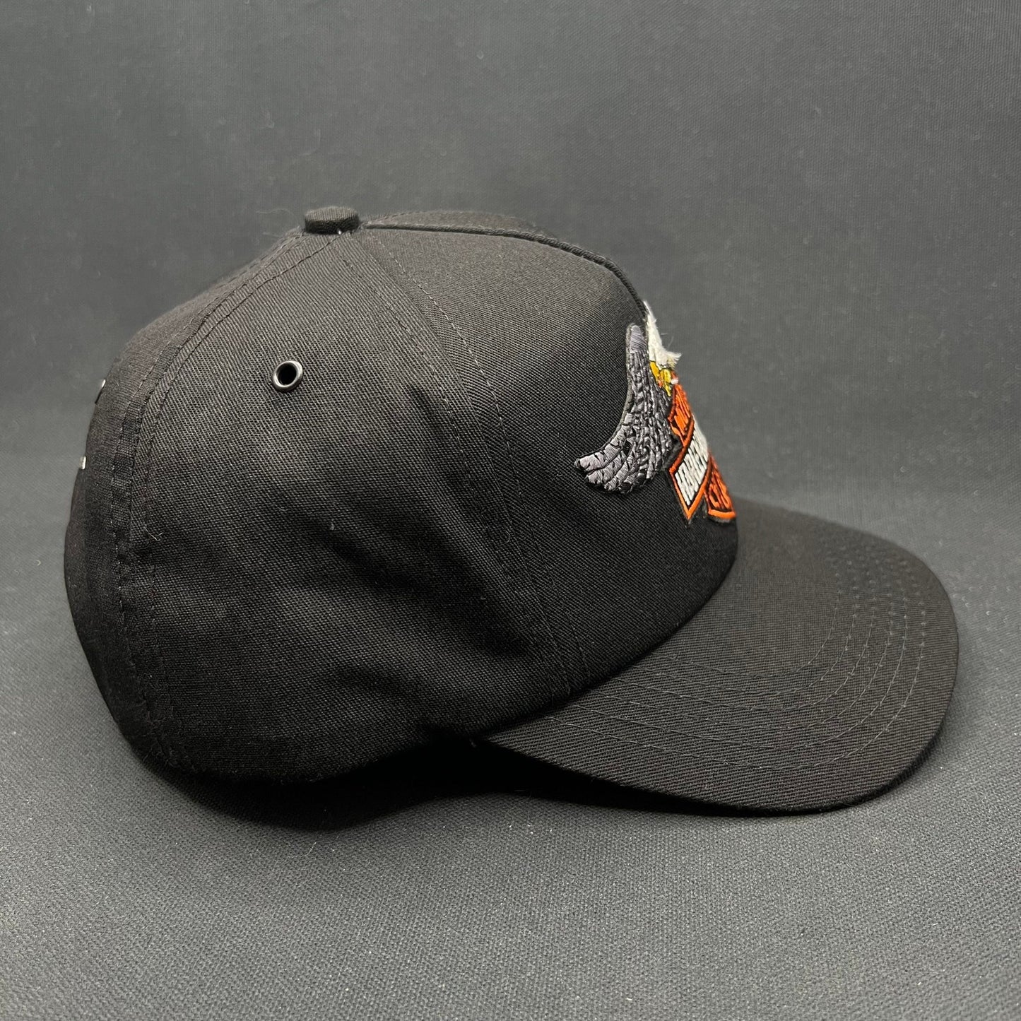 Vintage Harley Davidson Kailua Kona Hawaii Eagle Snapback USA