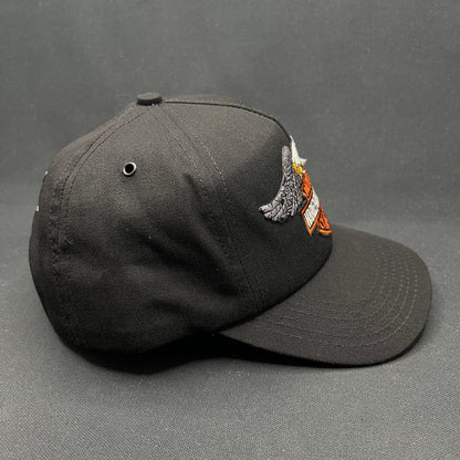Vintage Harley Davidson Kailua Kona Hawaii Eagle Snapback USA
