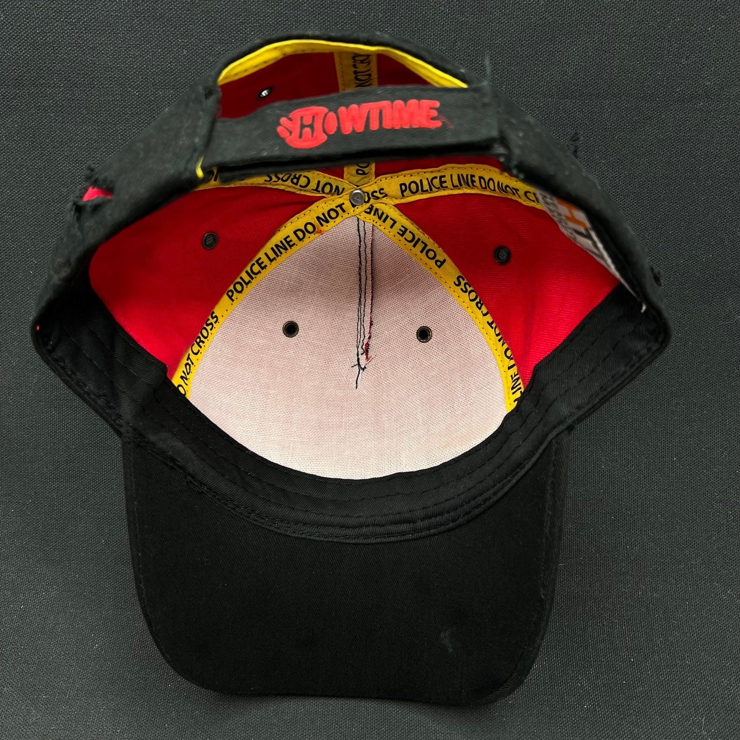 Dexter Showtime Cast & Crew Promo Distressed Strapback Hat Very Rare
