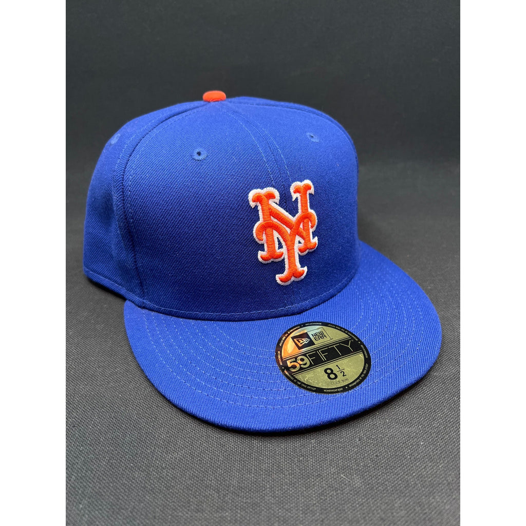 New Era 59FIFTY MLB Authentic On-Field New York Mets Hat – Size 8 1/2 – Royal Blue
