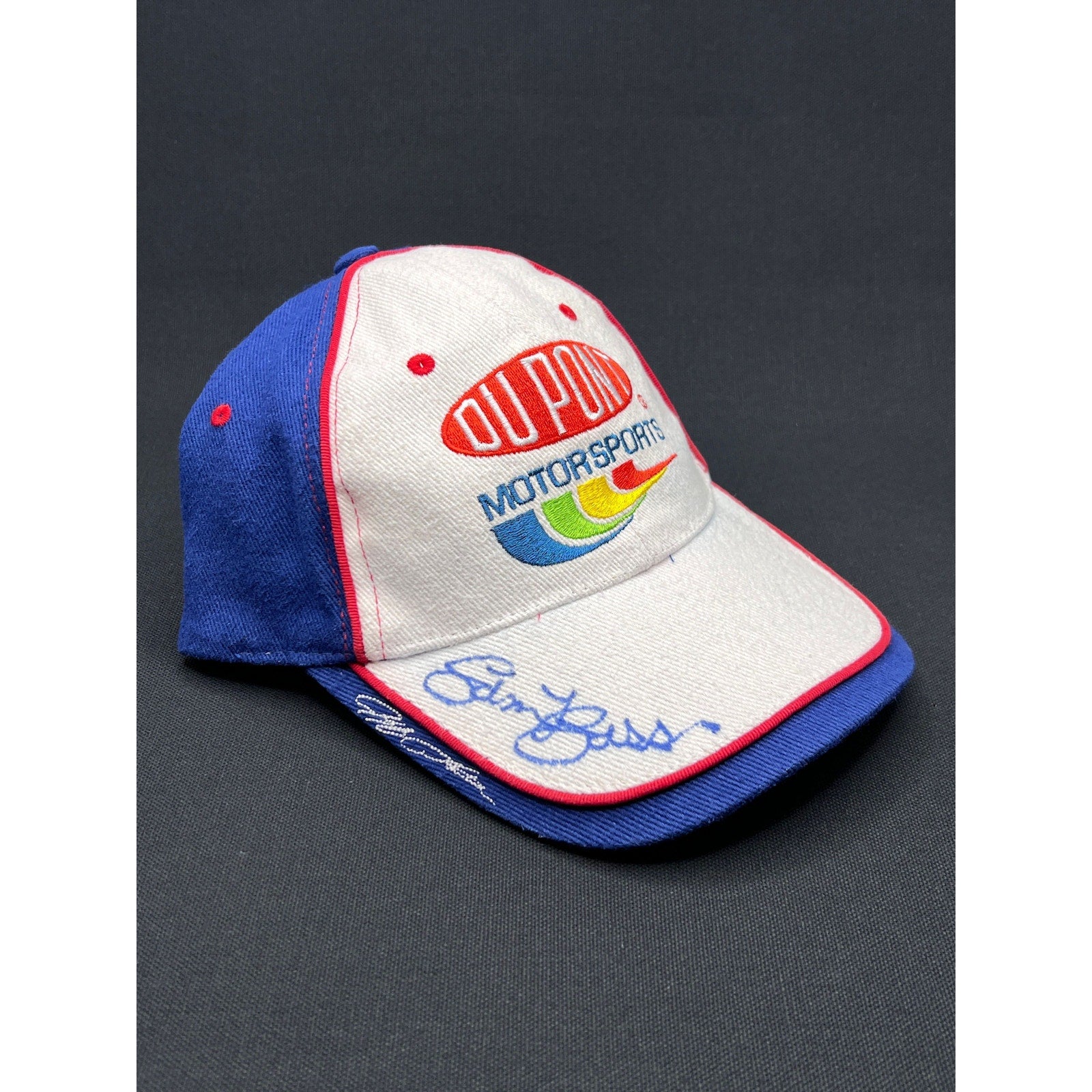 Vintage DuPont Motorsports #24 NASCAR Snapback Hat Chase Authentics