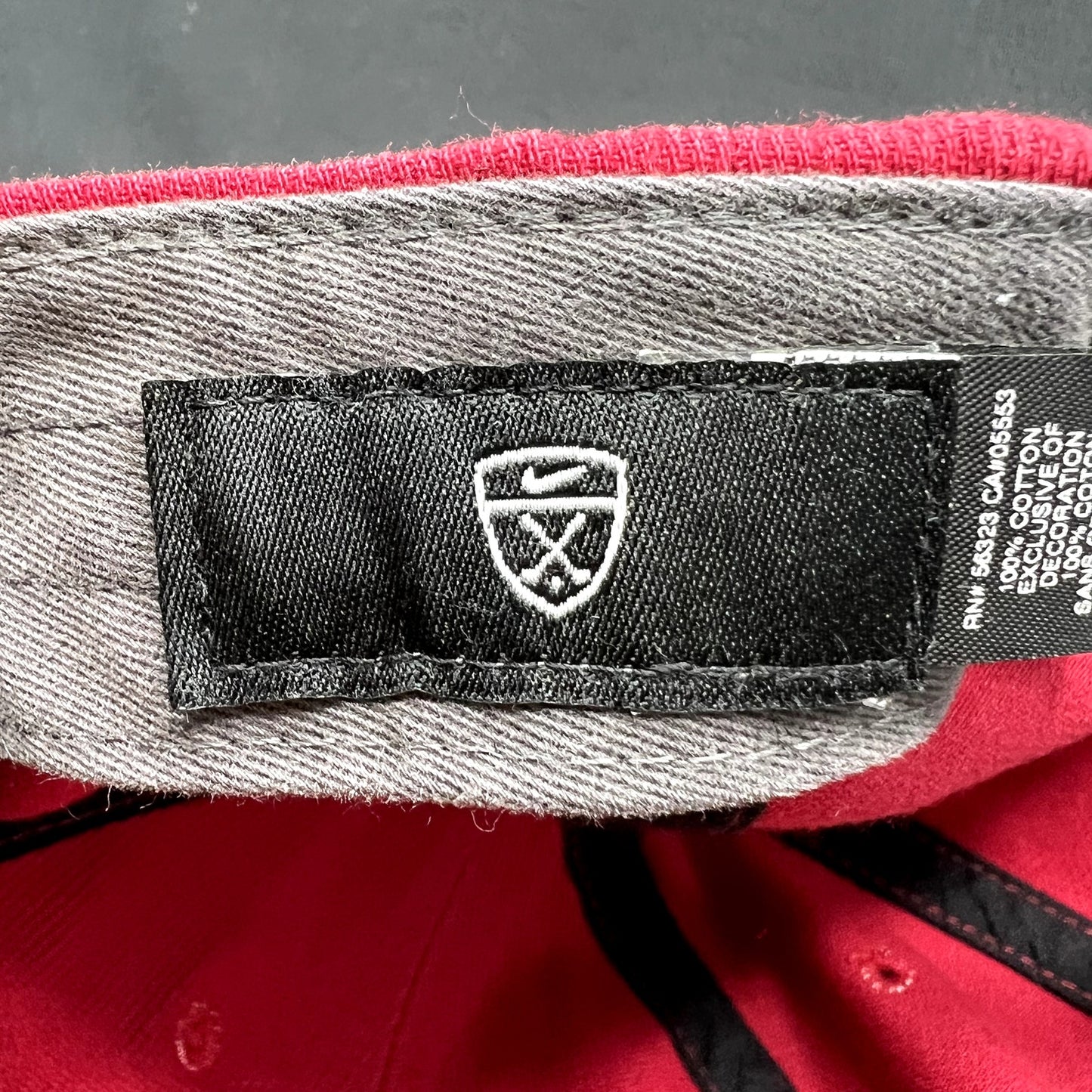 Y2K Volcom Stone Logo Brown Flexfit Skate Surf Hat S/M