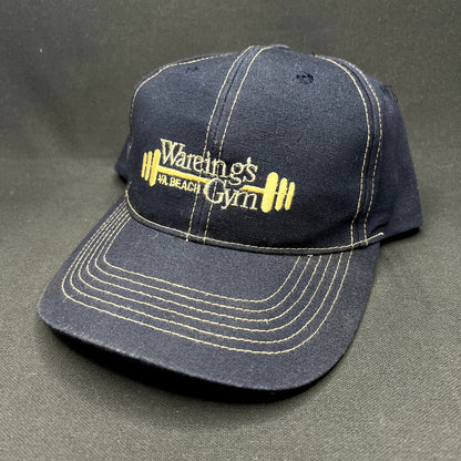 Vintage Wareing’s Gym Virginia Beach Snapback Hat BIG Accessories Fitness Cap