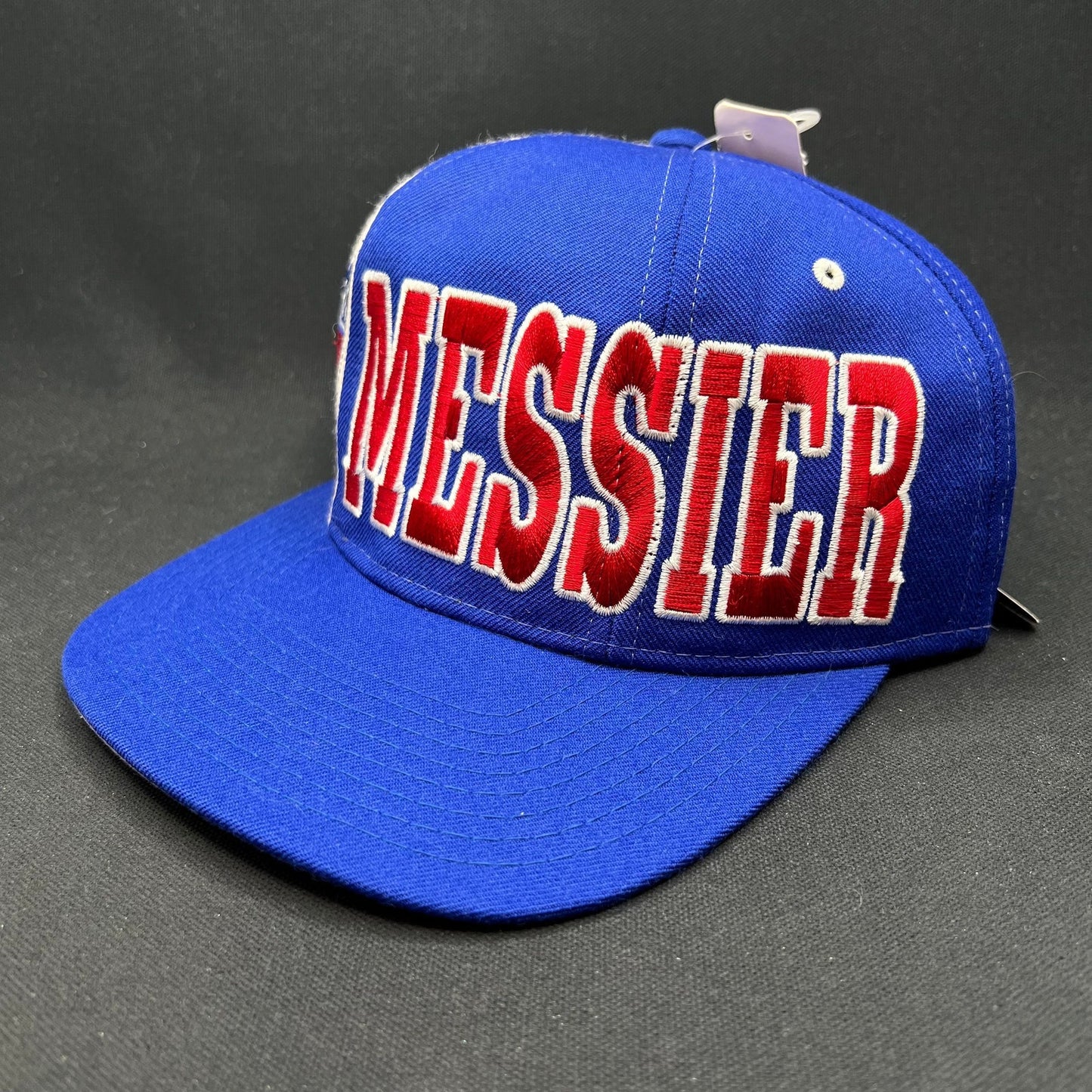 Vintage New York Rangers Starter Tri-Power Snapback Hat Script NHL Wool