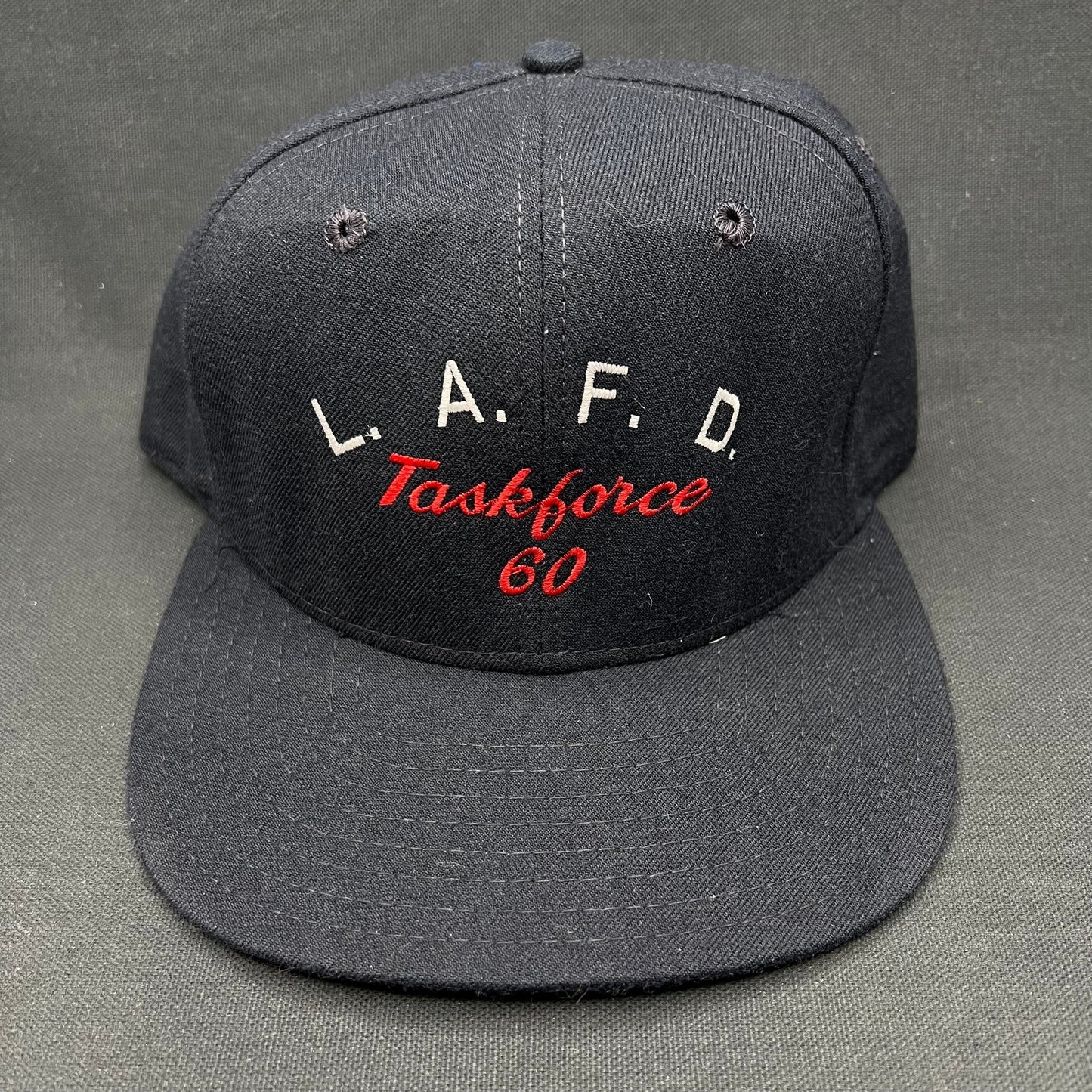 Vintage LAFD Task Force 60 New Era Pro Model Snapback USA