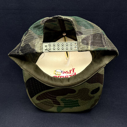 11th Frame Bowling Beer Camo Trucker Snapback KC Cap Hat